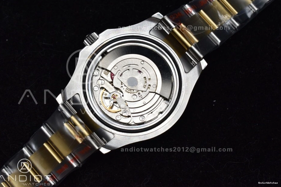 Best YG Dial 116623 White Reliable 1202 GMF Edition SS Plated YG SA Yacht-Master Bracelet on 1013